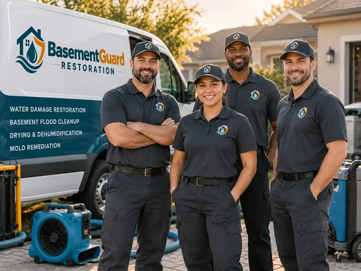 Basement Water Damage Restoration company in Doon, IA